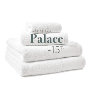 Promo - Linge De Bain Palace Eponge 600 Grs M2 Hotel Professionnel Linvosges Hotellerie