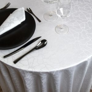 Nappe Ronde Marble Coton 200 Grs M2 Professionnel Restaurant Linvosges Hotellerie 2