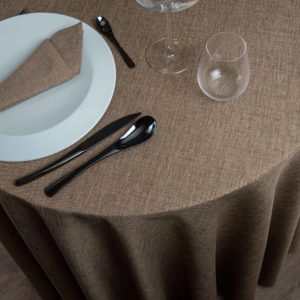Nappe Ronde Saumur Polyester 286 Grs M2 Professionnel Restaurant Linvosges Hotellerie