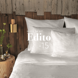 Promo Linge de lit polycoton Edito - Hôtel et professionnel - Linvosges hôtellerie