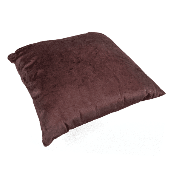 COUSSIN TEDDY CHOCOLAT FAUSSE FOURRURE - LINVOSGES HOTELLERIE